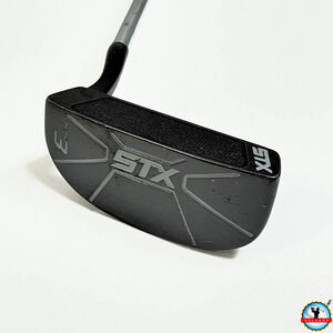 Left-Handed STX SS3 Black Mid-Mallet Putter 35” Steel Shaft "Lefty"